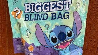 Stitch Biggest Blind Bag Reaction Video