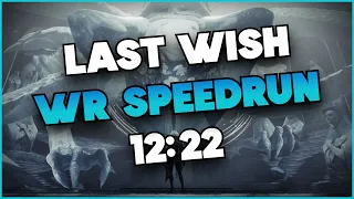 Last Wish Speedrun World Record [12:22]