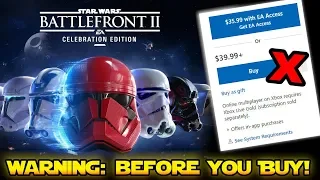 WARNING! Before You Buy Star Wars Battlefront 2 Celebration Edition