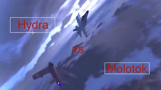 GTA5: V-65 Molotok vs Hydra | dogfight