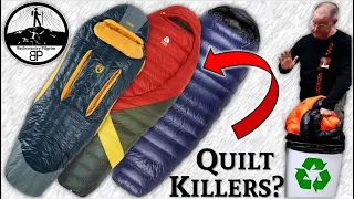 Best Sleeping Bags for Side and Stomach Sleepers  (vs. Quilts)