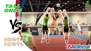 Newton Newts vs Tall Ones | USAV 2022 Volleyball (Game 2 - Day 1)