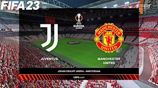 FIFA 23 | Juventus vs Manchester United - UEFA Europa League - PS5 Full Gameplay