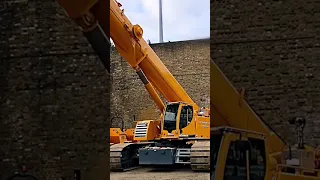 LTR1100 Liebherr telescopic crawler crane #ruelcabstv #liebherrcrane #remix