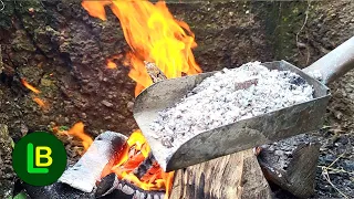 Don't throw away WOOD ASH. Even better than baking soda. Here's how to use it