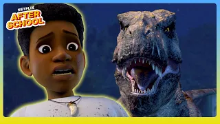 Fierce OR Friendly Dinosaur Encounters 🦖 Jurassic World Camp Cretaceous | Netflix After School