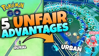 THE FIVE BIGGEST UNFAIR ADVANTAGES in Pokémon GO!!