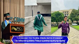 A Touching Speech Shared by a Summa Cum Laude, Who Graduated from Far Eastern University went Viral!