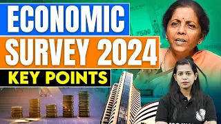 Economic Survey 2024 | Economic Survey Analysis By Krati Mam | The Indian Economic Review 2024