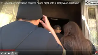 (33) "The 'IT' Experience" immersive haunted house highlights in Hollywood, California