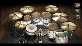 135 BPM 4/4 drum beat - Base Batería - Metrónomo