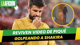 ¡Polémico! Reviven video de Piqué intentando golpear a Shakira con una pelota