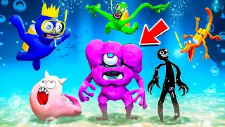 НАШЛИ НОВЫХ РАДУЖНЫХ ДРУЗЕЙ ПОД ВОДОЙ В ГАРРИС МОД! RAINBOW FRIENDS В Garry`s Mod!