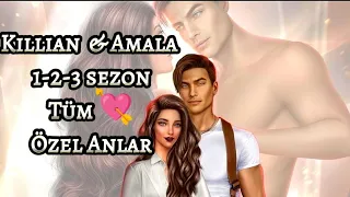 🌹Killian & Amala 1-2-3 Sezon+ Tüm Özel Anlar (elmaslı sahneler)-Kali Karanlığın Sesi /RC