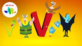 Letter V | StoryBots ABC Alphabet for Kids | Netflix Jr