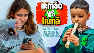 😂😡😂 IRMÃO VS IRMÃ   RIDÍCULO RIR DE QUEM TÁ APRENDENDO 😂😡😂