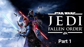 Star Wars Jedi: Fallen Order прохождение на XBOX Series S - часть 1