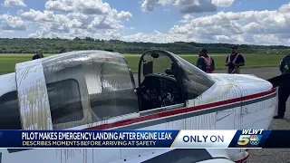 Pilot forced to make emergency landing at Lunken Airport after small plane leaks oil
