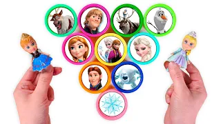 Descubre SORPRESAS con FROZEN 🌈❄ Videos para niños