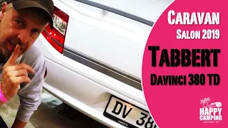 Caravan Salon 2019 - Tabbert DaVinci 380 TD | Happy Camping