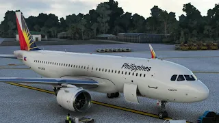 (4K) Ultra Settings/ Full Flight / Cebu - Manila/ Philippine Airlines A320N FBW/ MS Flight Simulator