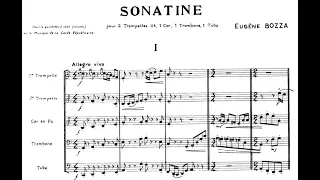 Bozza - Sonatine [score]