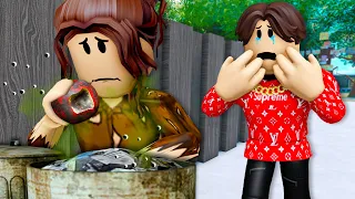 He Found His Mom... She Was Homeless! A Roblox Movie