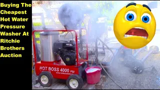 Buying The Cheapest Hot Water Pressure Washer At Ritchie Brothers Auction