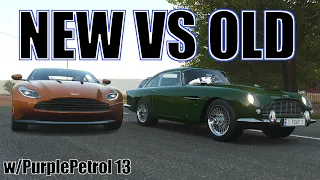 Aston Martin DB5 VS DB11 | Forza Horizon 4: OLD VS NEW | w/PurplePetrol 13