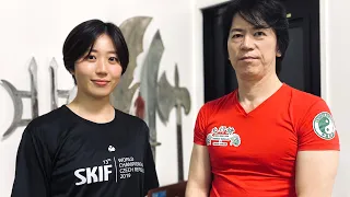A  Karate Woman (Shotokan-ryu) meets Chinese Kung-fu in Okinawa【Tamotsu Miyahira / Hiyori Kanazawa】