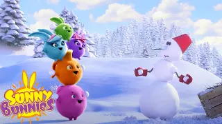 🎄⛄️ HAPPY HOLIDAYS SNOWMAN! ⛄️🎄 | SUNNY BUNNIES | Cartoons for Kids