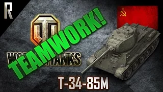 ► World of Tanks - Teamwork: T-34-85M [14 kills, 4546 dmg]