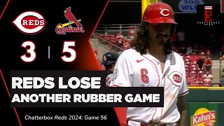 Cincinnati Reds Lose 8th Straight Rubber Game in Series Loss to STL Cardinals | CBox Reds | Game 56