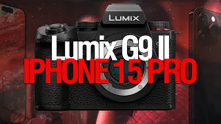 [Стрим] Lumix G9 II | IPhone 15 PRO