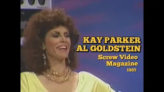 Kay Parker and Al Goldstein - Screw Video Magazine - 1985