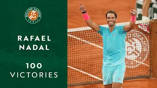 Rafael Nadal 100 victories at RG I Roland-Garros 2020
