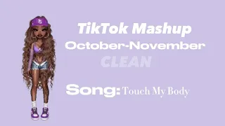 TIKTOK MASHUP OCTOBER~NOVEMBER +SONGS+NAMES