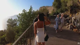 Alanya Fortress going down to the cable car. : Part 3/4 | Turkey | (Vlog #089)