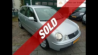 Volkswagen Polo 1.2 5 DEURS BJ2004 SLECHTS 172DKM | SOLD | Vree Car Trading | ©Henny Wissink