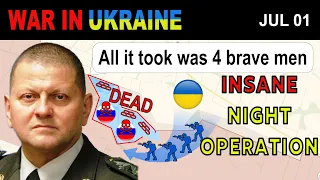 01 Jul: AGAINST ALL ODDS. 4 Ukrainian Fighters PULL OFF AN UNBELIEVABLE OPERATION | War in Ukraine