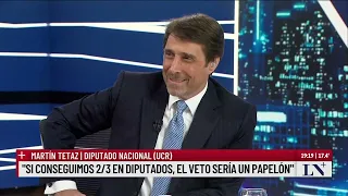 Martín Tetaz: "El presidente tiene que reflexionar"