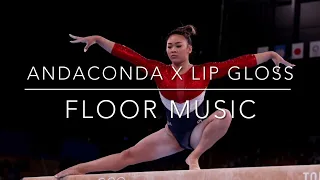 extended floor routine| Andaconda x Lipgloss