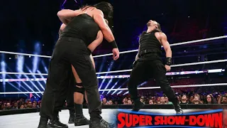 The Shield - Strowman, Ziggler, McIntyre | WWE Super Show-Down 2018