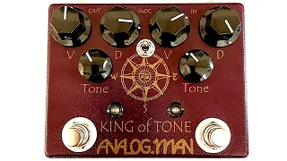 AnalogMan King of Tone Pedal w/ Marshall 1959HW | Van Halen Tones | Mark Bouras