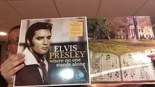 Sealed To Revealed Elvis Presley Where No One Stands Alone LP Record. The King’s Court