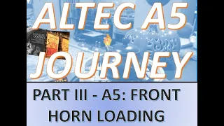 Altec VOTT A5 Series Part III.
