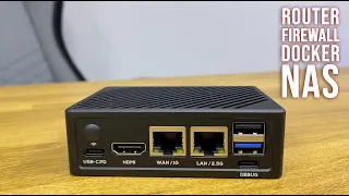 A Router, Firewall, NAS, Docker ALL in ONE !! NanoPi R6C