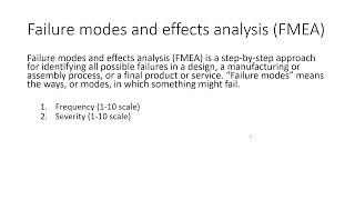 Failure Modes and Effects Analysis FMEA Explained Step by Step with Example