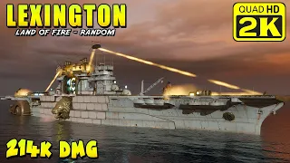 Aircraft carrier Lexington - excellent aircraft carrier in every way