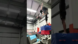 5 metre BACKFLIP Kick 🤸🏼🥋 Nile Wilson